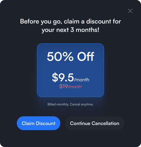Offering a discount to full-price users