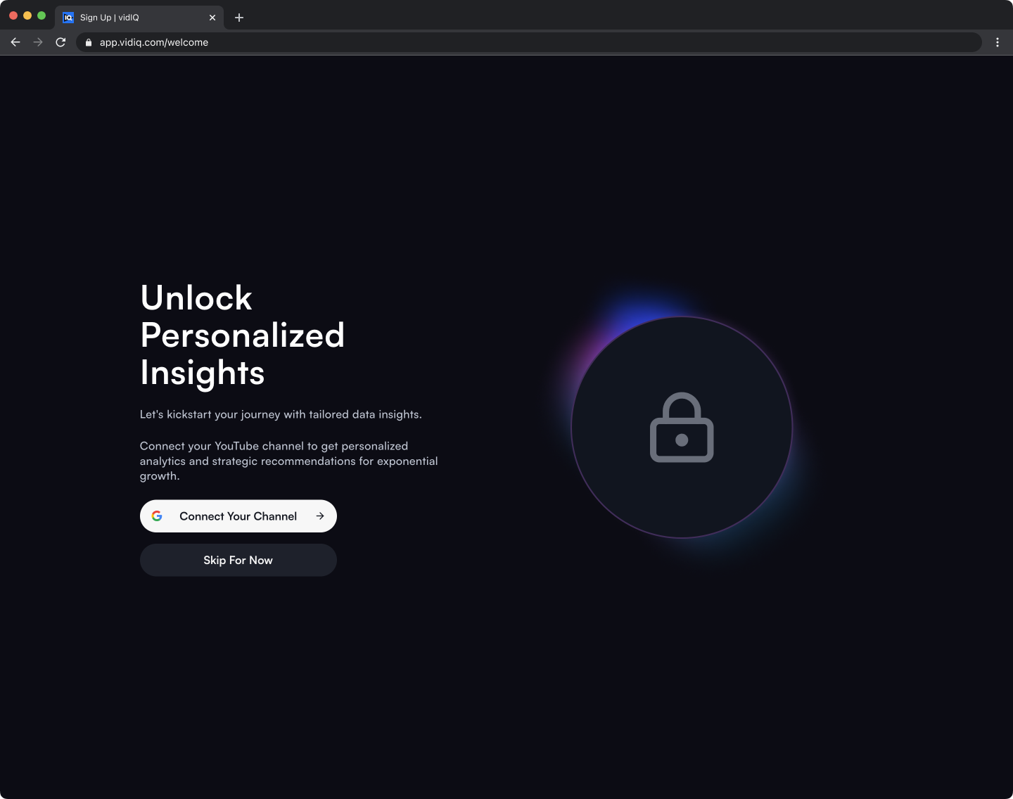 Connect your channel